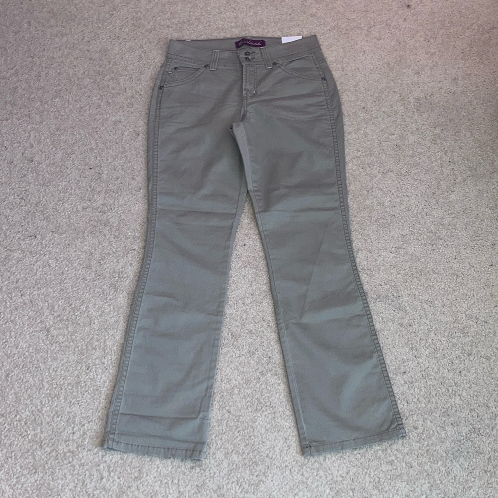 Gloria Vanderbilt Green Straight Leg Jeans